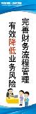 完善财务流程管理,有效降低业务风险